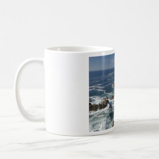 Monterey, Calfornia Küste Kaffeetasse (Links)