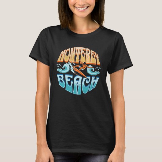 Monterey California 4 T-Shirt (Vorderseite)