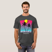Monterey California Beach Summer Souvenir Oversize T-Shirt (Vorne ganz)