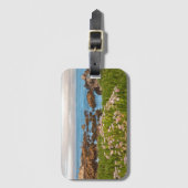 Monterey, California Coastal Spring Gepäckanhänger (Vorderseite Vertikal)