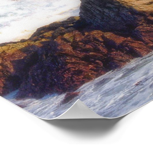 Monterey California Landschaftlich Coast Poster (Ecke)