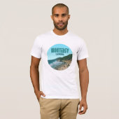 Monterey California Pacific Coast Highway T-Shirt (Vorne ganz)