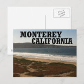 Monterey California — Postage Postkarte (Vorne/Hinten)