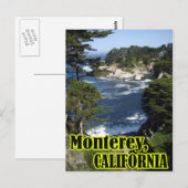 Monterey California — Postage Postkarte (Vorne/Hinten)