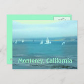 Monterey California Postcard Postkarte (Vorne/Hinten)