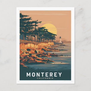 Monterey California Postkarte