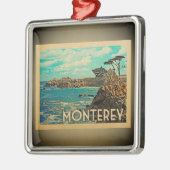 Monterey California Silbernes Ornament (Links)