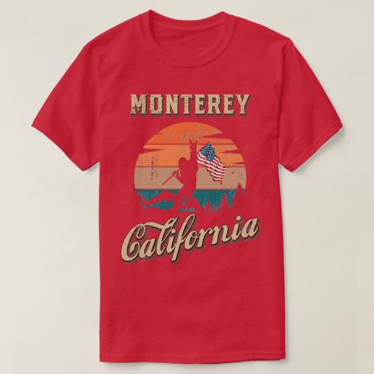 Monterey California T-Shirt (Design vorne)