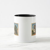 Monterey, California View of Royal Presido Chape Tasse (Zentrum)