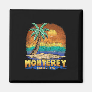 Monterey California Vintag Beunruhigte Souvenir Magnet