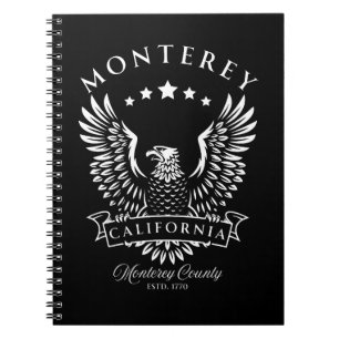 Monterey California Vintag Eagle Notizblock