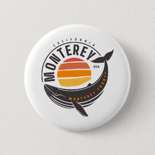 Monterey California Whale Button
