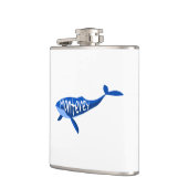 Monterey California Whale Flachmann (Links)