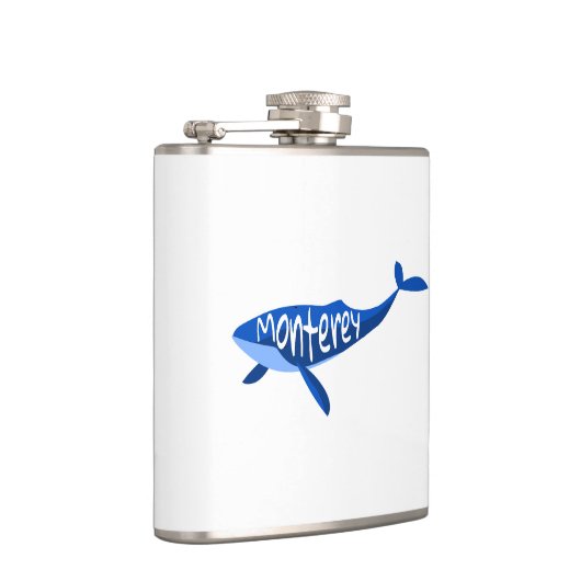 Monterey California Whale Flachmann (Rechts)