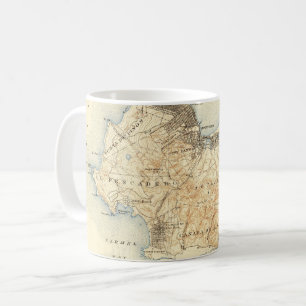 Monterey Carmel-by-the-Sea Kalifornien Vintage Kar Kaffeetasse