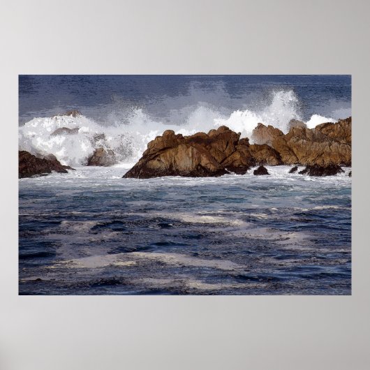 Monterey Coast Poster (Vorne)