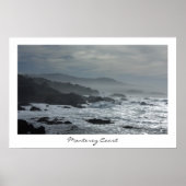 Monterey Coast Print Poster (Vorne)