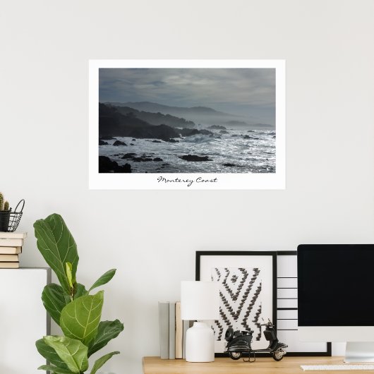Monterey Coast Print Poster (Heimbüro)