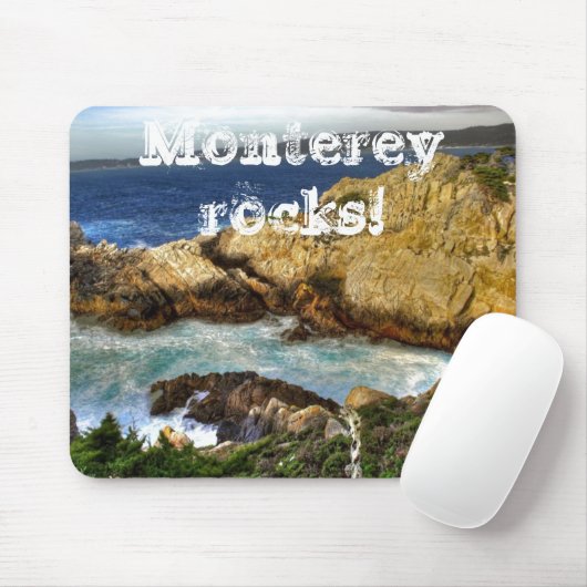 Monterey-Felsen! Mousepad (Mit Mouse)