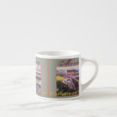 Monterey Fishermans Wharf Landschaftliche kaliforn Espressotasse (Rechts)