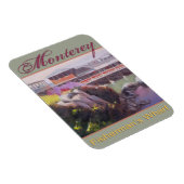 Monterey Fishermans Wharf Landschaftliche kaliforn Magnet (Rechte Seite)