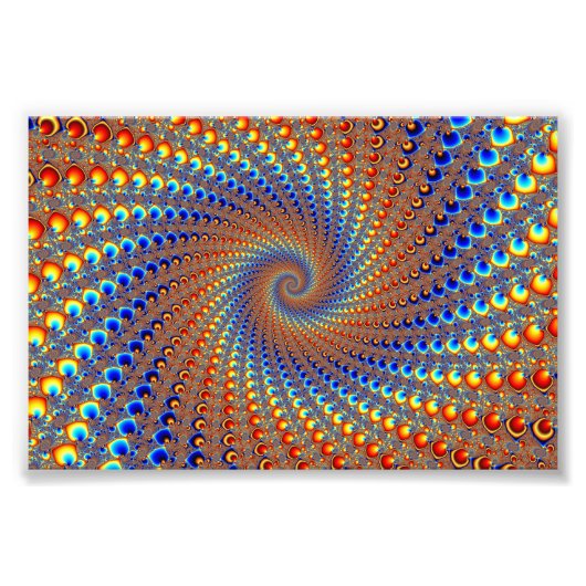 Monterey Fraktal Art Fotodruck (Vorne)