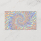 Monterey Fraktal Art Visitenkarte (Rückseite)