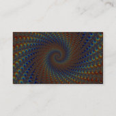 Monterey Fraktal Art Visitenkarte (Rückseite)