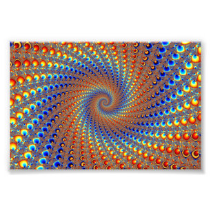 Monterey-Fraktal-Kunst Fotodruck