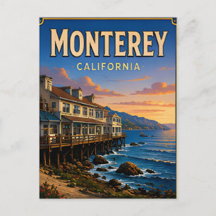 Monterey Kalifornien Cannery Row Reise Geschenk Postkarte