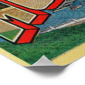 Monterey, Kalifornien - Große Briefszenen 2 Poster (Ecke)