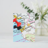 Monterey, Kalifornien Postkarte (Stehend Vorderseite)