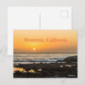 Monterey, Kalifornien Postkarte (Vorne/Hinten)