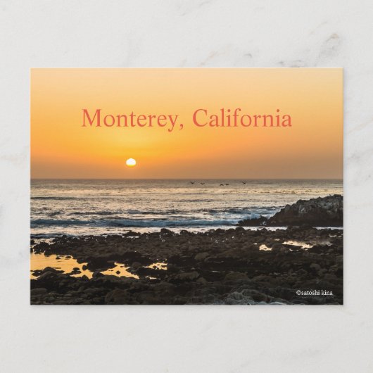 Monterey, Kalifornien Postkarte (Vorderseite)