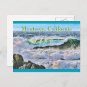 Monterey, Kalifornien Postkarte (Vorne/Hinten)