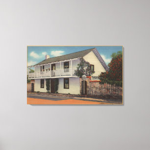 Monterey, Kalifornien Sicht auf die Alte Walfangst Leinwanddruck