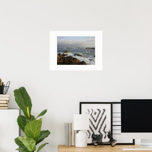Monterey Ocean Print Poster (Heimbüro)