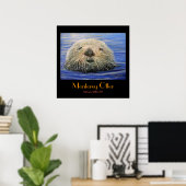 Monterey Otter Poster (Heimbüro)
