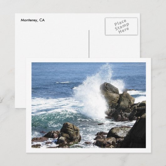 Monterey Postkarte (Vorne/Hinten)