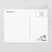 Monterey Postkarte (Rückseite)