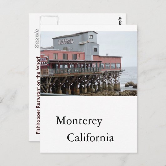 Monterey Postkarte (Vorne/Hinten)