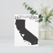 Monterey Postkarte (Stehend Vorderseite)