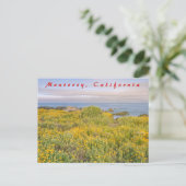 Monterey Spring Postkarte (Stehend Vorderseite)