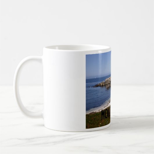 Monterey-Strand, CA Kaffeetasse (Links)