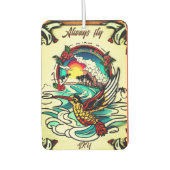 Monterey Tattoo Design: Ein Symbol der Stärke - Autolufterfrischer (Vorderseite)