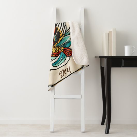 Monterey Tattoo Design: Ein Symbol-klein Sherpadecke (Beispiel)