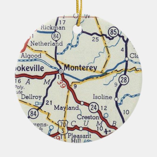 Monterey TN Keramik Ornament (Vorne)