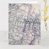 Monterey, Vintage Karte CA (Gelbe Blume)