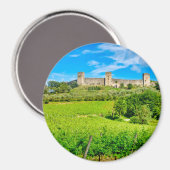 Monteriggioni Magnet (Vorderseite/Rückseite)
