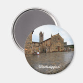 Monteriggioni Magnet (Vorderseite/Rückseite)